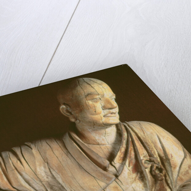 Figure of a lohan, Yuan dynasty by School Chinese