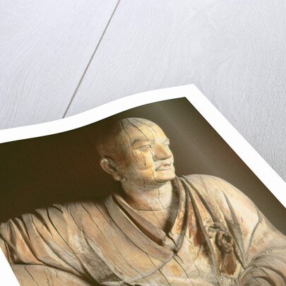 Figure of a lohan, Yuan dynasty by School Chinese