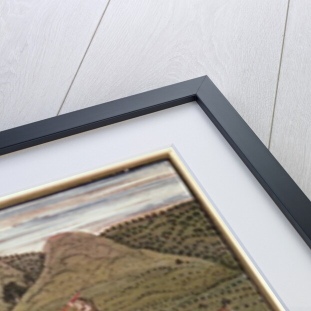 Maharana Jawan Singh of Mewar hunting wild boar, Udaipur by Indian School