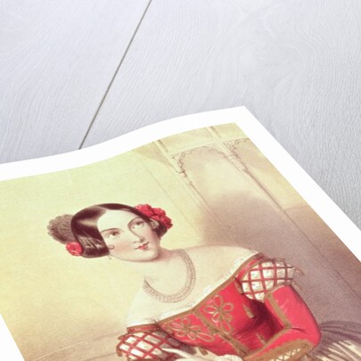 Madame Sontag as Rosina in 'The Barber of Seville' by John Brandard