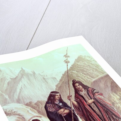 Araucanian Indians by French School