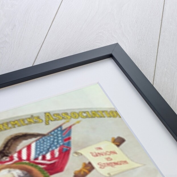 Emblem of the International Longshoremen's Association, c.1886 by American School