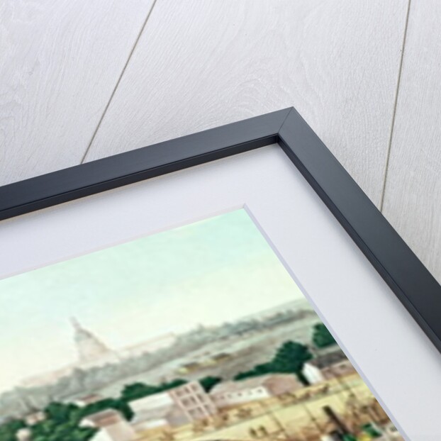 Bird's Eye View of Sixth Street Wharf, Washington D.C, published by Charles Magnus, 1863 by American School