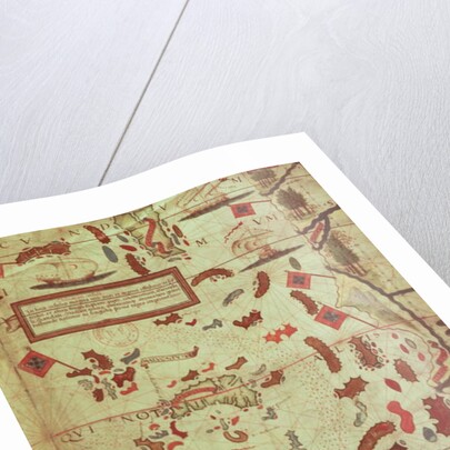 The Moluccas, page from a portolan atlas by Lopo Homem and Pedro Reinel, c.1519 by Anonymous