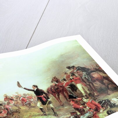 The Battle of Waterloo, 18th June 1815 by Robert Alexander Hillingford