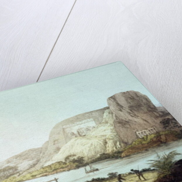 View of the Temples at Abu Simbel, Nubia by Giovanni Battista Belzoni