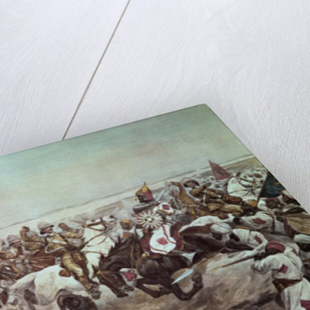Charge of the 21st Lancers at Omdurman, 2nd September 1898 by Richard Caton II Woodville