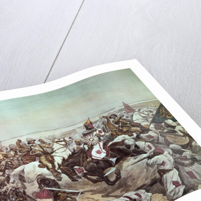 Charge of the 21st Lancers at Omdurman, 2nd September 1898 by Richard Caton II Woodville