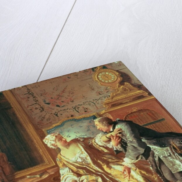 The Garter by Jean Francois de Troy