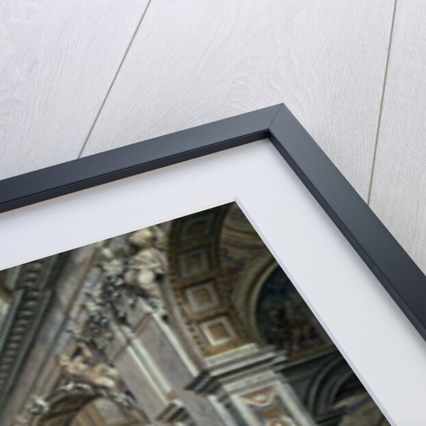 Interior of St. Peter's, Rome, 1867 by Louis Haghe