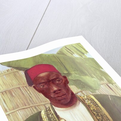 King Mutesa of Buganda, from a photo by Dorothy nee Tennant Stanley