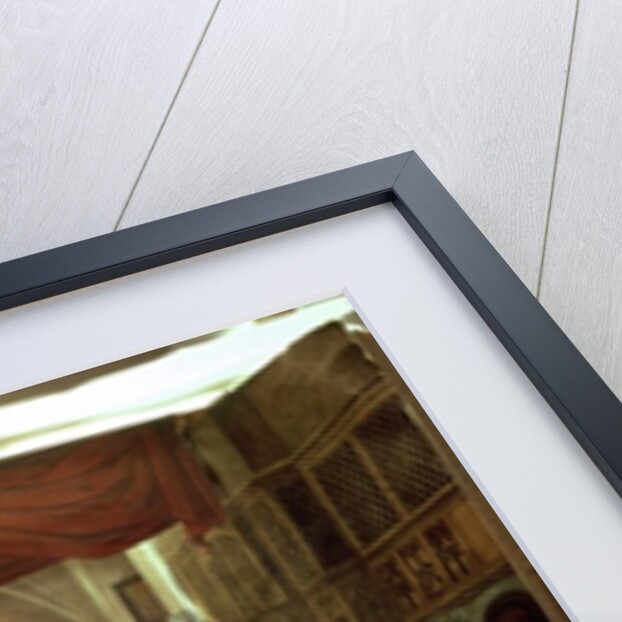 Stage model for the opera 'Der Meistersinger von Nurnberg' by Richard Wagner by German School