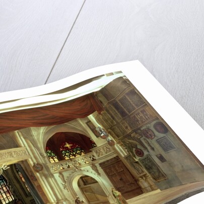 Stage model for the opera 'Der Meistersinger von Nurnberg' by Richard Wagner by German School