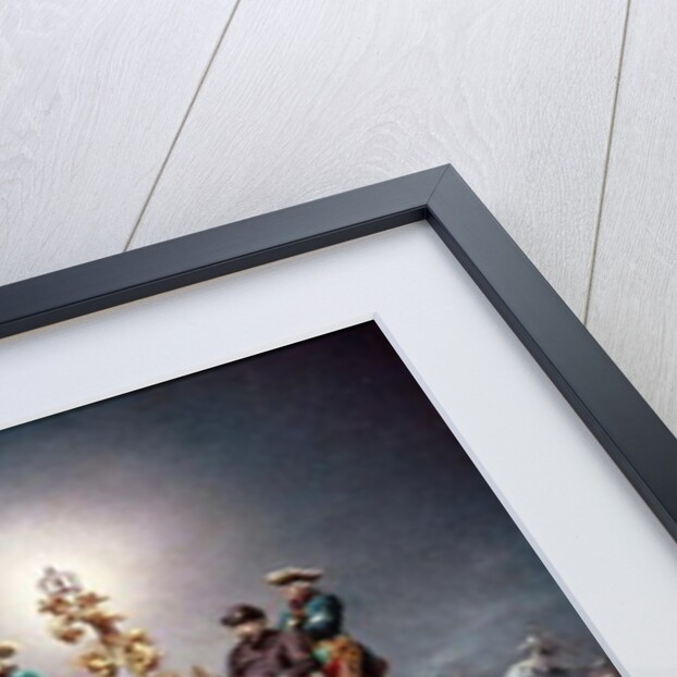 Ludwig II of Bavaria Sleighing at Night from Neuschwanstein to Linderhof, 1888 by Karl Gottlieb Wenig