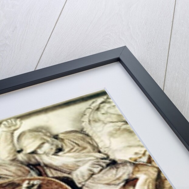 The Alexander Sarcophagus depicting a battle scene, c.325-300 BC by (after) Greek school