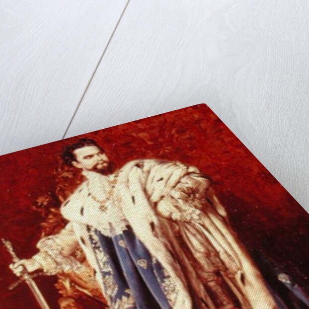 Ludwig II 1887 by Gabriel Schachinger