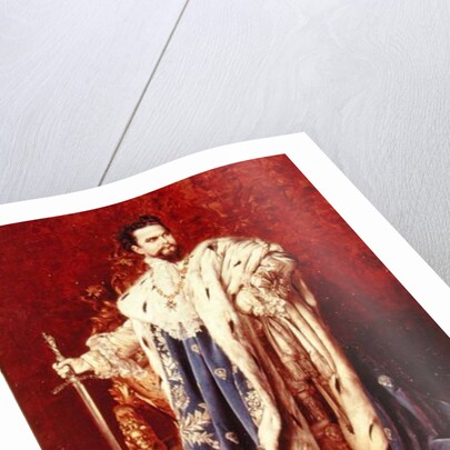 Ludwig II 1887 by Gabriel Schachinger