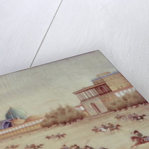 Polo at Isfahan by Persian School