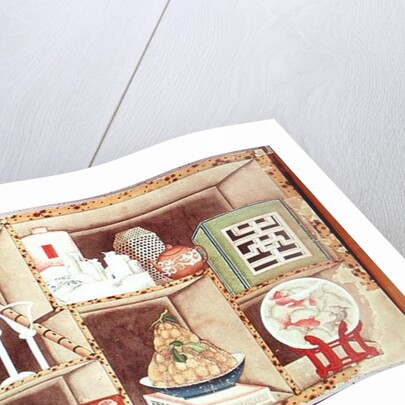 Trompe l'Oeil of Chinese Objects by School Chinese