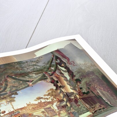 Stage model for the opera 'Die Meistersinger von Nurnberg' by Richard Wagner by German School