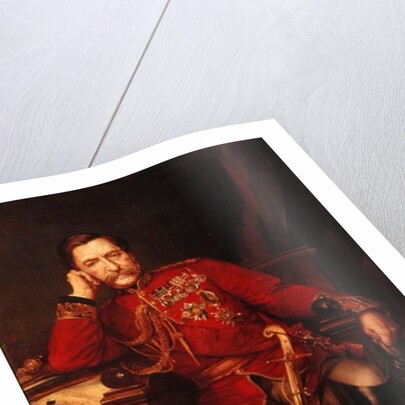 Portrait of Robert, Lord Napier of Magdala by Lowes Cato Dickinson