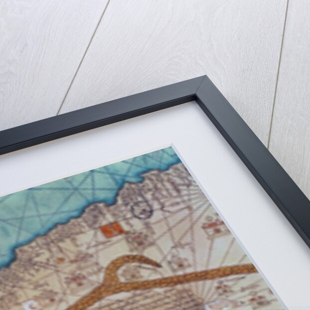 Detail of a copy of Mansa Musa by Abraham Cresques