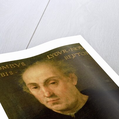 Portrait of Christopher Columbus by Spanish School