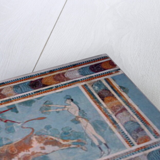 The Toreador Fresco, Knossos Palace, Crete, c.1500 BC by Anonymous