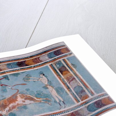 The Toreador Fresco, Knossos Palace, Crete, c.1500 BC by Anonymous