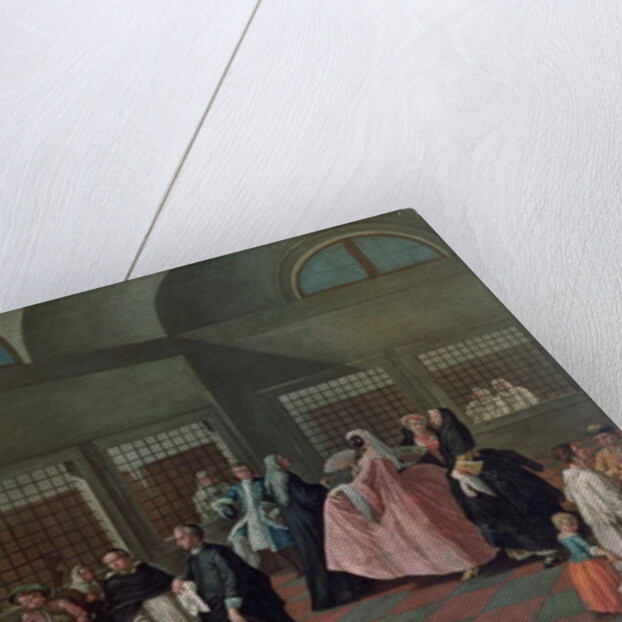 The Visiting Parlour in the Convent by Pietro Longhi
