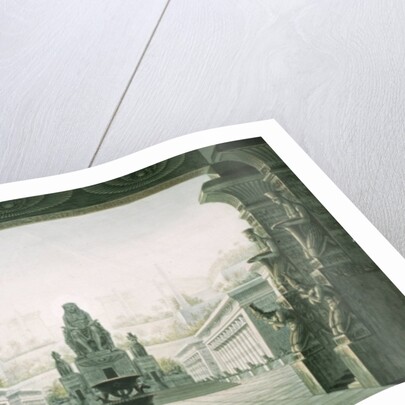 Set design for last scene of 'The Magic Flute' by Wolfgang Amadeus Mozart 1816 by Karl Friedrich Schinkel