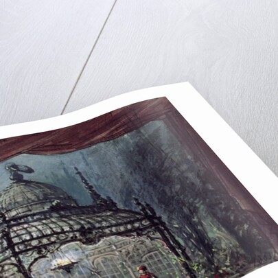 Set design for 'The Magic Flute' by Wolfgang Amadeus Mozart by French School