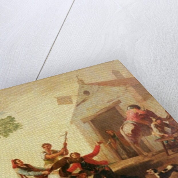 The Fight at the Venta Nueva, 1777 by Francisco Jose de Goya y Lucientes