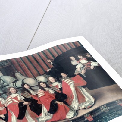 Louis XIV received by the sheriffs in Toulouse by Antoine Durand