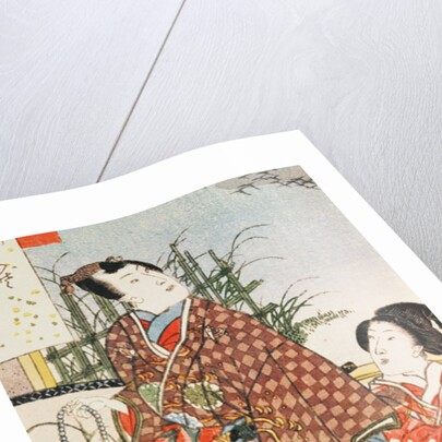 Illustration from 'The Tale of Genji' by Utagawa (1786-1865) Kunisada