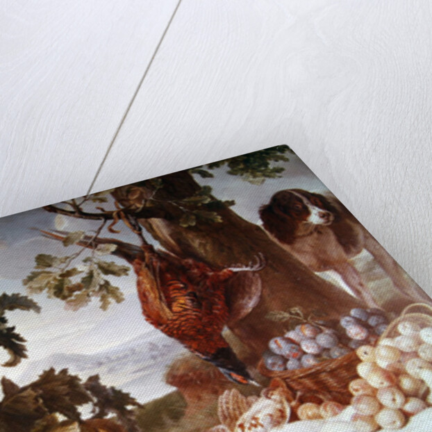 Still Life with Asparagus by Alexandre-Francois Desportes