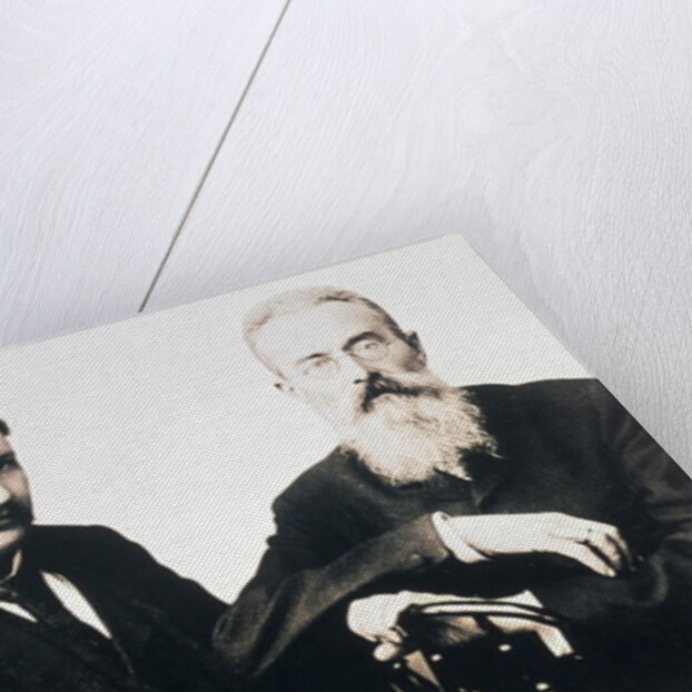 Photograph of Glazunov and Rimsky-Korsakov by Anonymous