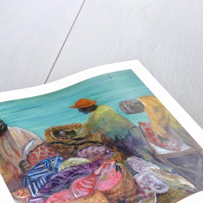 Sorting the Catch, Zanzibar by Kate Yates