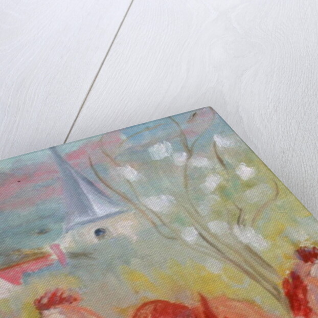 Spring Comes to Burgundy by Kate Yates