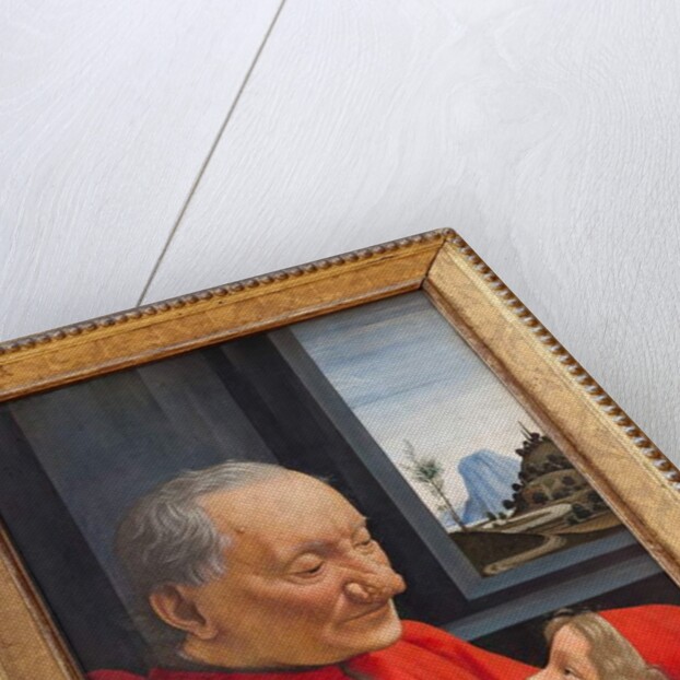 An Old Man and a Boy, c.1490 by Domenico Ghirlandaio