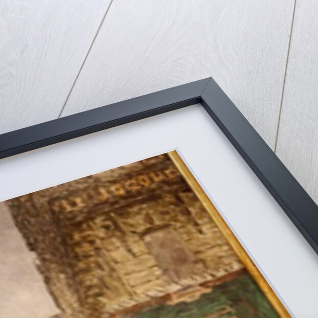 The release of the evening newspapers, rue du Croissant in 1914 by Jean-Louis Lefort