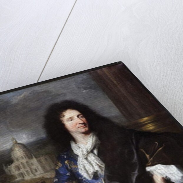 Portrait of Jules Hardouin Mansart by Hyacinthe Francois Rigaud