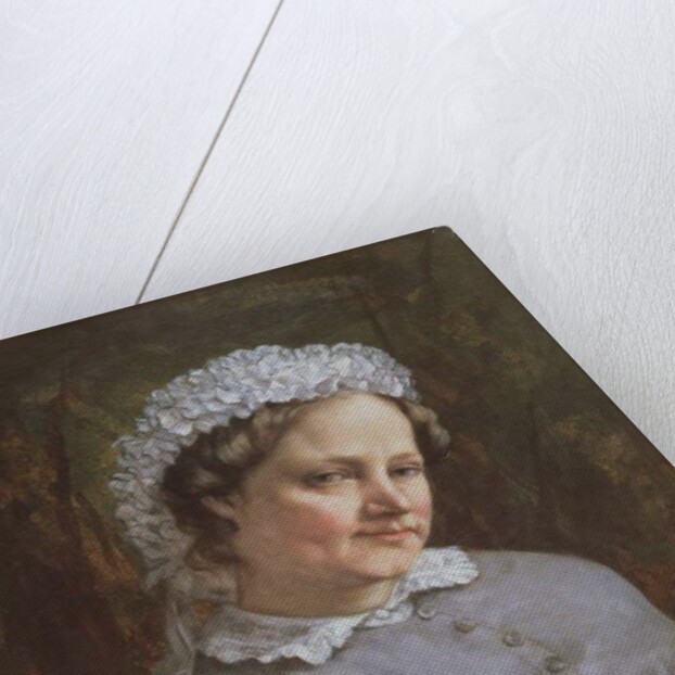 Portrait of Madame Prudhon by Gustave Courbet