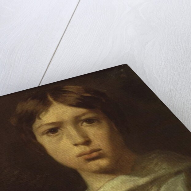 Portrait of a Young Boy, or The Artist's Colour Grinder, 1839 by Theodore Chasseriau