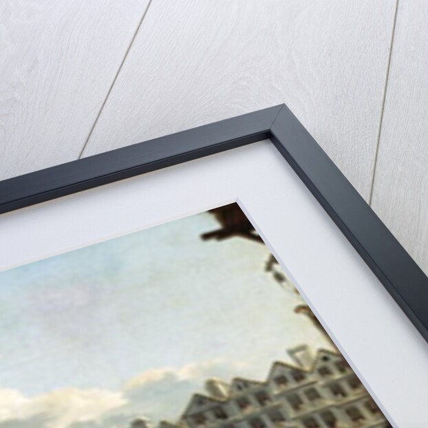 The Bargemen's Contest in front of the Pont Neuf, Paris by Nicolas & Jean Baptiste (1715-93) Raguenet