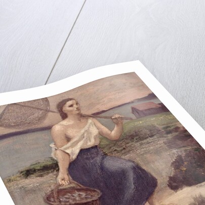 The Fisherwoman by Pierre Puvis de Chavannes