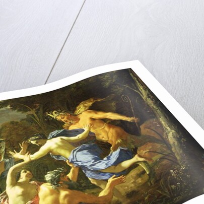 Pan and Syrinx, 1657 by Michel Dorigny
