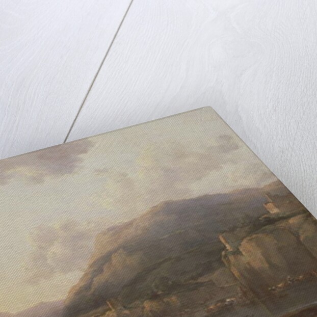 Mule-driver by a Ford by Nicolaes Pietersz. Berchem