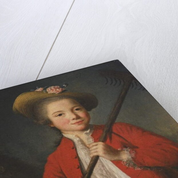 Portrait of Antoine Duplaa, aged 9 by Marianne Loir