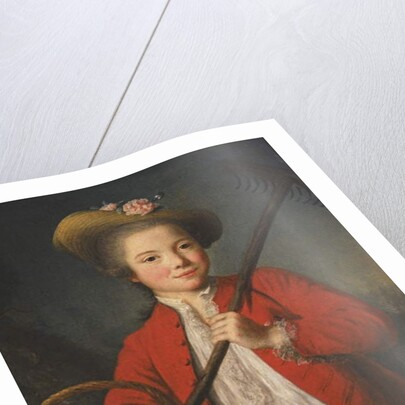 Portrait of Antoine Duplaa, aged 9 by Marianne Loir